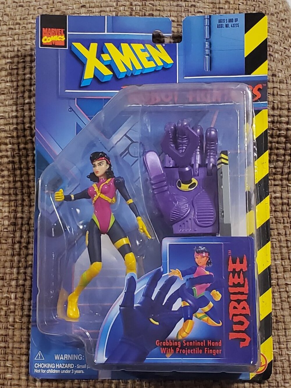 JUBILEE Action Figure - part of the marvel comics action figure set New in box